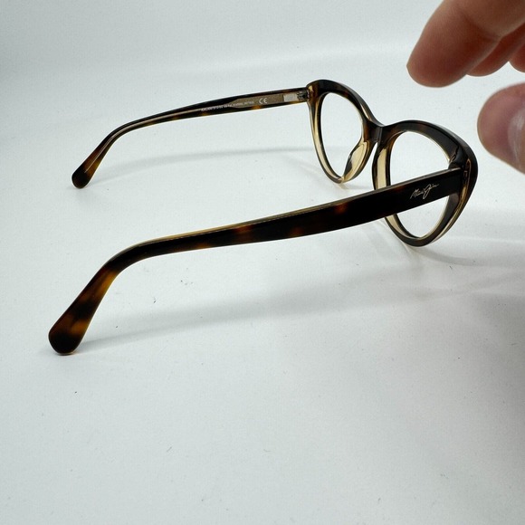 Maui Jim Kalani Sunglasses MJ818-10N Tortoise Cat Eye Frames Only 54-19‎ H10797